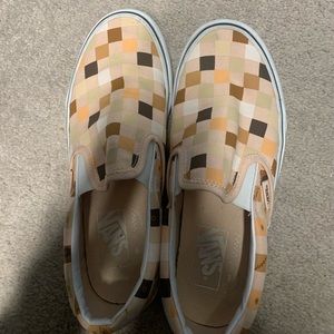 Breast Cancer Awareness Vans Slip On